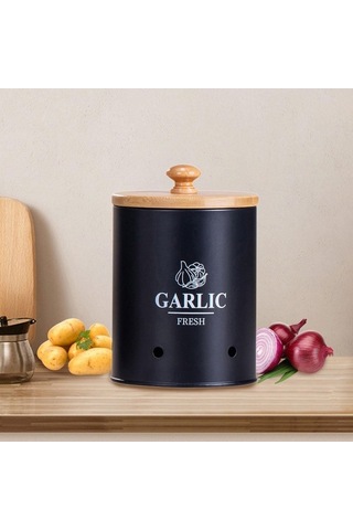 Trendooze Sebze Depolama Kutusu Çiftlik Evi Mutfak Bidonu Ev S Koyu Renk S