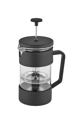 Mulier French Press 400 ml - Filtre Kahve ve Bitki Çayı İçin Siyah