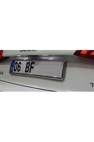 Nikelaj Plakalik 2Adet Krom Plaka Çerçevesi 228108562