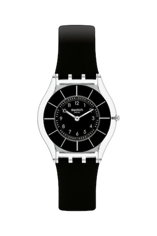 Swatch Black Classiness Again Bayan Kol Saati SS08K103