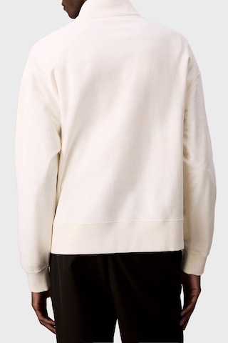 Calvin Klein Erkek Sweat Lv04rc227g Yas Beyaz Beyaz