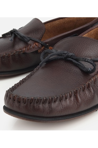 Hotiç Erkek Deri Kahverengi Püskül Detaylı Yumuşak Dokulu Günlük Loafer 02ayh324970a480 02ayh324970a480