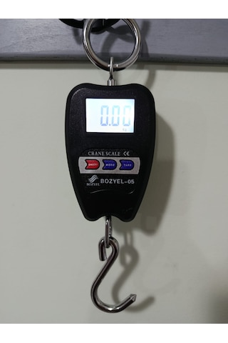 200 Kg Kapasiteli Vinç Terazi-askılı El Kantarı-kancalı Tartı-pilli Model Kantar
