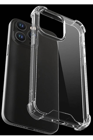 Apple Uyumlu iPhone 15 Pro Zore Nitro Anti Shock Silikon-renksiz Renksiz Renksiz