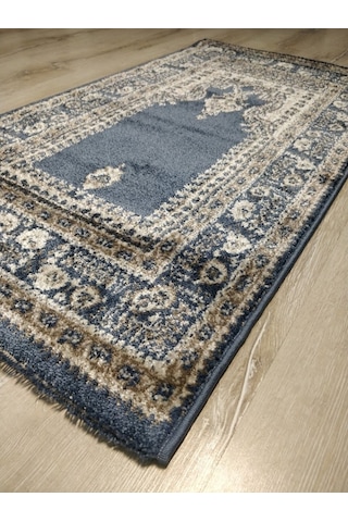2 Adet Halı Sarayı Sihir Namazlık Seccade Nm012  Gri 60X115Cm