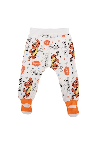 Bebelop Tiger Baskılı Çoraplı Pijama Altı 001