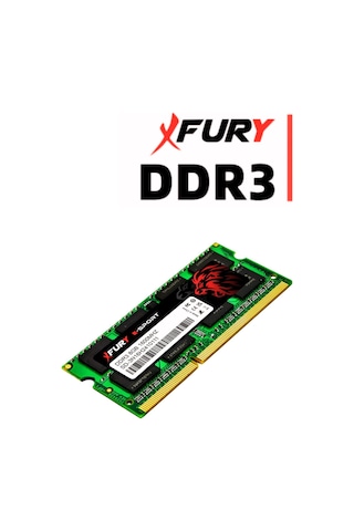 Fury E-sport Laptop Ddr3 8gb 1600mhz Notebook Ram Bellek