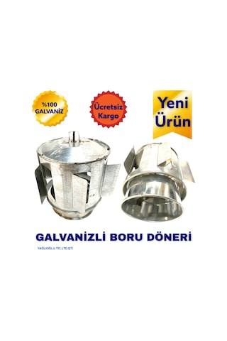 Baca Boru Döneri Sapka Rüzgar Gülü