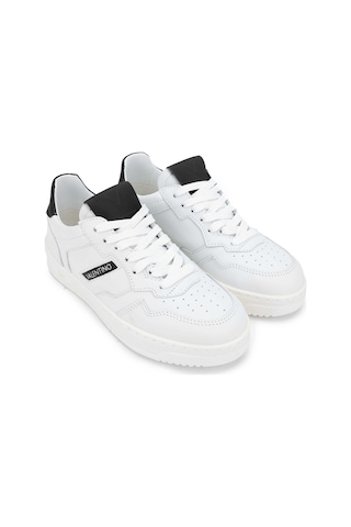 Mario Valentino Unisex Hakiki Deri Beyaz/siyah Sneakers & Spor Ayakkabı 1040 95a2501 Ayk Y24 Whıte/black Beyaz - Siyah