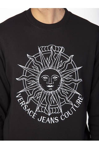 Versace Jeans Couture VERSACE Erkek Sweatshirt VR6425C Siyah