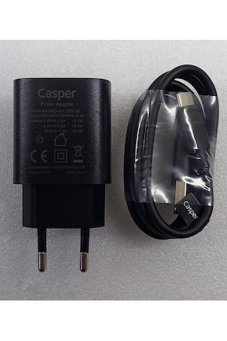 Casper Pad H10 Tablet Şarj Cihazı  Type C Hızlı Şarj