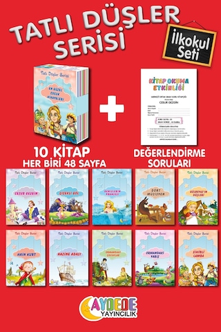 Tatlı Düşler Serisi - En Güzel Çocuk Hikayeler 20 Kitap