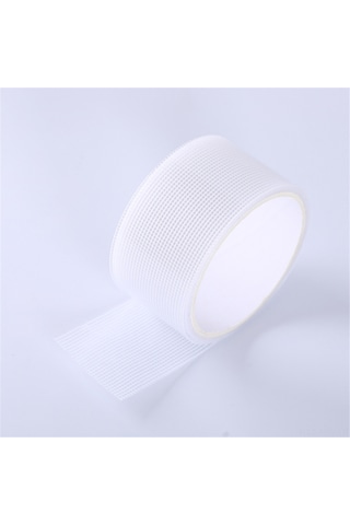 Moveevo Cam Fiber Pencerelik Onarım Bandı - Kendine Yapışkan, 5cmx2m Beyaz, Entegre Ağaç Desenli, Anti-moskit, Su Geçirmez, Kolay Kullanım