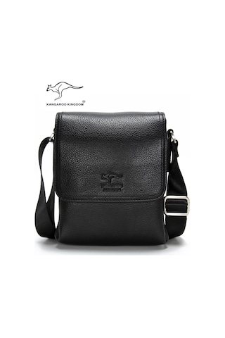 Erkek Çanta Gündelik Hediye Dana Deri Askılı Omuz Kangaroo 8799S