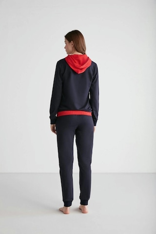 U.S. Polo Assn. - Kadın Lacivert Kapşonlu Pijama Takımı 16945