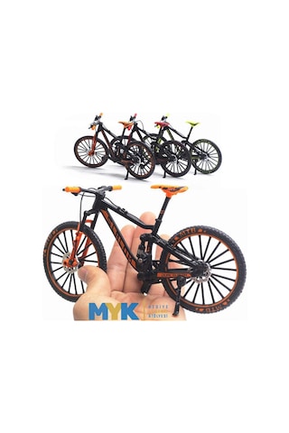 Metal Bisiklet Modeli 1:8 Ölçek Tüm Fonksiyonları Çalışır, Koleksiyonluk Dekoratif Tasarım