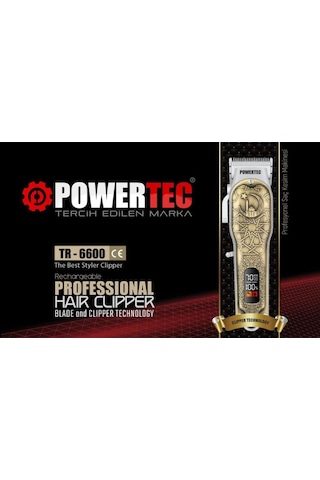 Powertec TR-6600 Saç Kesim Makinesi