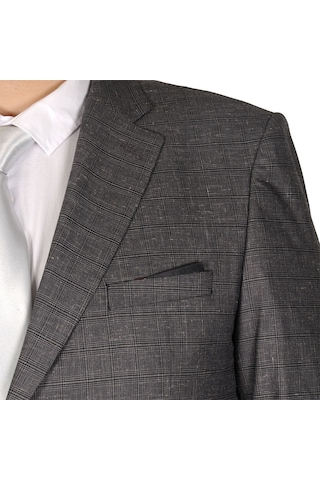 Mode Xl Büyük Beden Takim Elbise Santos 19013 Gri 001