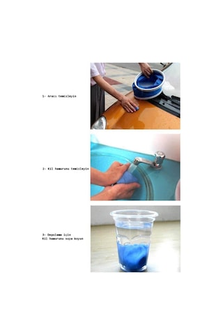 Nano Kil Hamuru Clay Bar 38070 Araç Yüzey Temizleyici 180 G