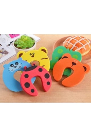 Çocuk Bebek Güvenlik Parmak Koruyucu Kapı Stoperi 4'lü Set