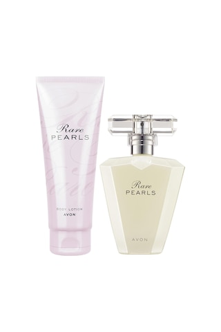Avon Rare Pearls Kadın Parfüm EDP 50 ML + Rare Pearls Vücut Losyonu 125 ML