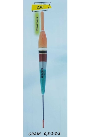 Hassas Şamandıra - Model No :230 - 0,5Gr - 1Gr - 2Gr- 3Gr- 2 Adet