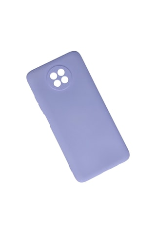 Newface Xiaomi Redmi Note 9 5g Kılıf Nano İçi Kadife Silikon Semeglbl - 49 - Lila