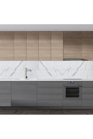 Tezgah Arası Kendinden Yapışkanlı Pvc Beyaz Kaplama Paneli 30X60 (545279574)