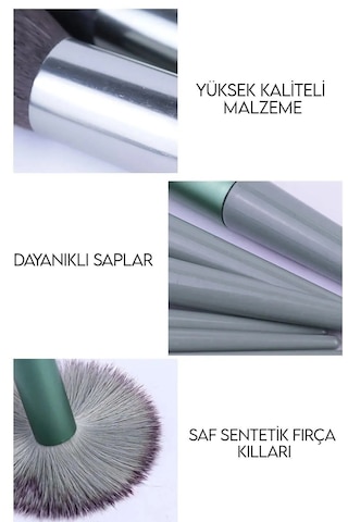 Lüx Özel Keseli 13'lü Fırça Seti