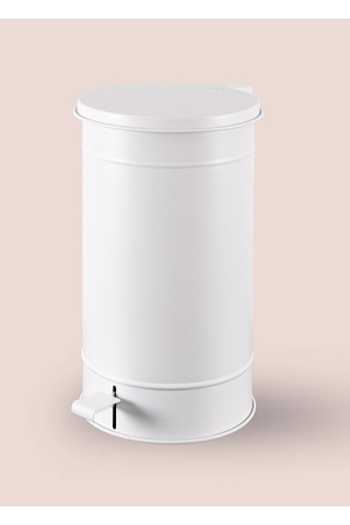 The Mia Çöp Kovası Beyaz 24 Lt Glv0772
