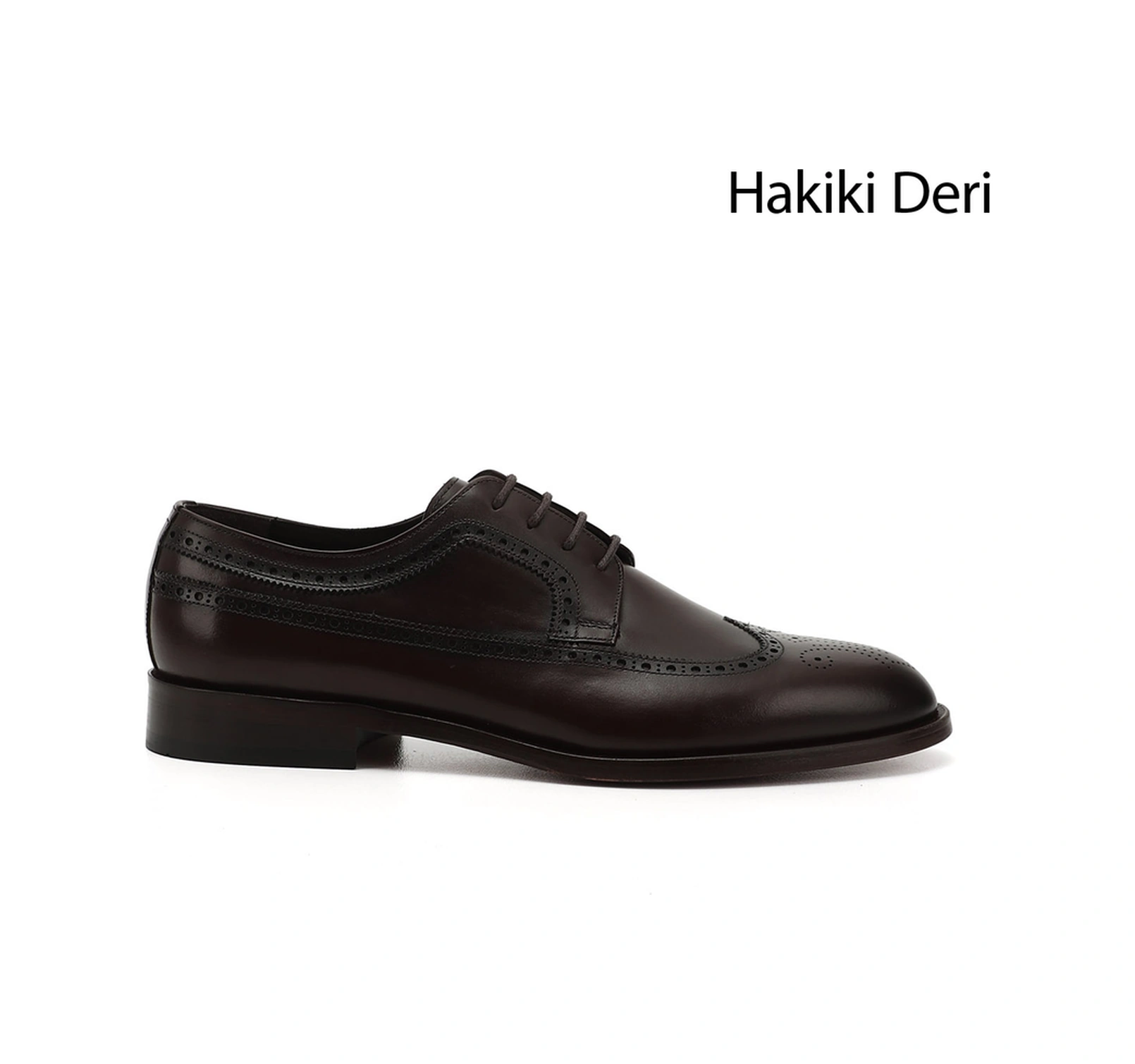 Gönderi(R) Gönderi R Erkek Kahverengi Bağcıklı Kösele Taban Hakiki Deri Klasik Ayakkabı Ddma84527212 Kahve
