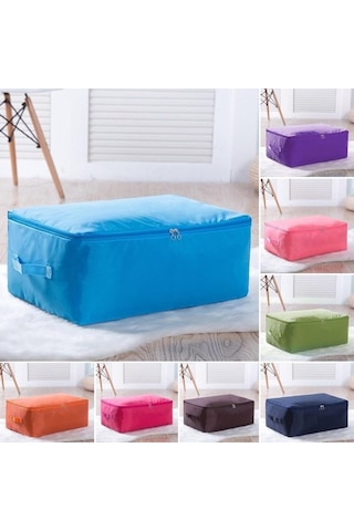 Unimarket Katlanabilir Yorgan Saklama Çantası Kıyafet Saklama Çantası 2 Yönlü Fermuarlı Yorgan Saklama Çantası Battaniyeler Için Yerden Tasarruflu Hareketli Çanta Giyim Daha Fazla Lacivert L 7qzl58