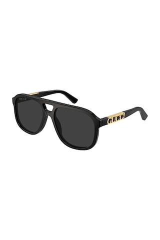 Guccı 1188s 001 58 Erkek Güneş Gözlüğü Siyah