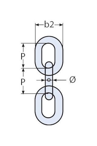 M8 Galvaniz Zincir. Tonoz Zinciri
