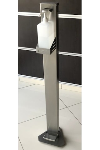 Yibtech Paslanmaz Pedallı El Dezenfektan Dispenseri 1000 Ml