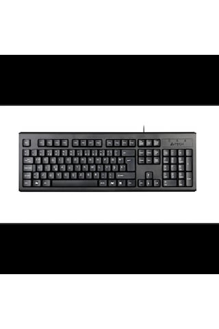A4 Tech Km-720, Siyah, Usb Kablolu, Türkçe F, Multimedya Klavye