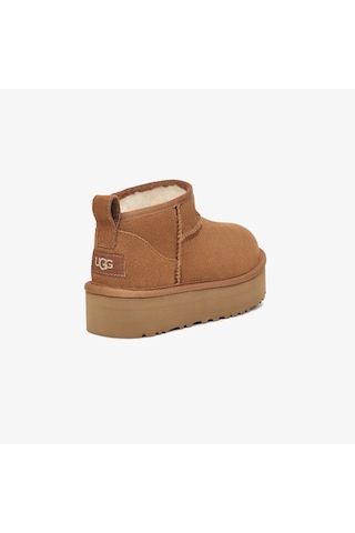 Ugg Classic Ultra Mini Platform Çocuk Kahverengi Bot Düz 1157791k Kahverengi