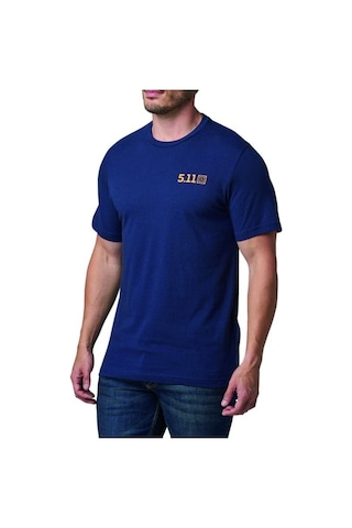 5.11 Overlander Sunset Ss Tee Lacıvert Tısort Mavi