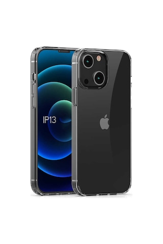 Apple Uyumlu iPhone 13 Mini Kılıf Zore Coss Kapak Renksiz