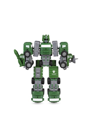 Can Oyuncak Ufo Transformers - Yeşil Standart