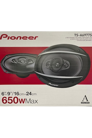 Pıoneer Ts-6977S 6X9 650Wat 100Rms Oval Hoparlör 2 Adet