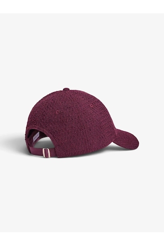 Tommy Hilfiger Th Elevated Chıc Boucle Cap Kadın Kırmızı Şapka - Aw0aw19096