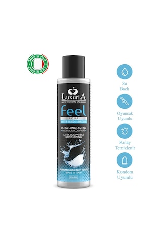 İntimateline Luxuria Feel Aqua 150 Ml Kayganlaştırıcı Jel