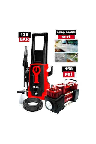 Germany Style 180WPS RDX 135 Bar Yüksek Basınçlı Yıkama Makinesi