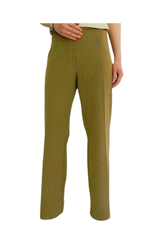 Kadın Kumaş Pantolon Normal Bel Klasik Bgl-St01367-Camel-44 Camel