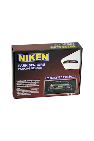 Niken Park Sensörü Led Ekranlı Türkçe İkazlı Beyaz