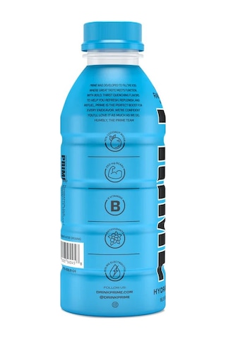 Prime Blue Raspberry 500 Ml - Mavi Ahududu Aromalı Sporcu İçeceği