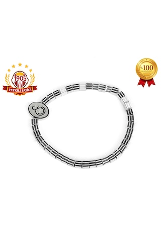 Gs Kare Hematit 4mm Doğaltaş Bileklik