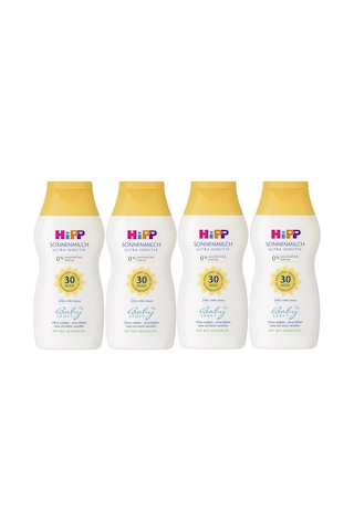 Hipp Babysanft 30 Faktör Bebek Güneş Sütü 200 ML x 4