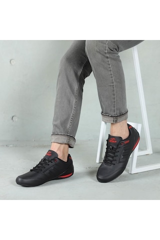 Jump 11743 Merdane A- Black-red Spor Ayakkabı 001